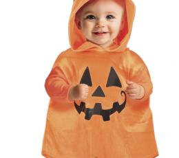 Apsiaustas su gobtuvu " Moliūgėlis" (18-24 mėn.)