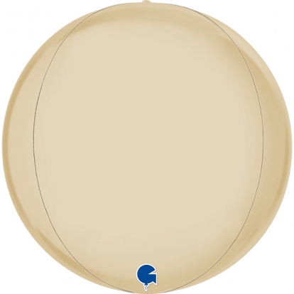 Apvalus balionas, kreminis (38 cm)