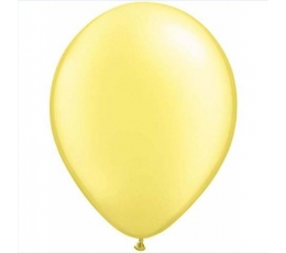 Balionai, geltoni perlamutriniai (100 vnt./12 cm/Q5)