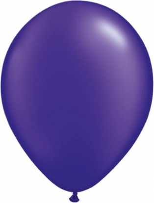 Balionai, tamsiai violetiniai perlamutriniai (100vnt.,13cm)