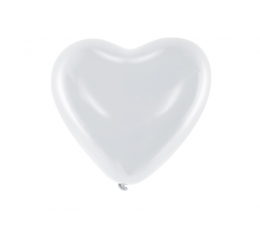Balionas "Balta širdelė" (30 cm)