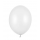 Balionas, baltas perlamutrinis (12 cm/Party Deco)