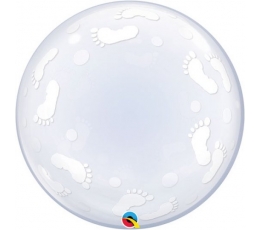 Balionas-bubble "Pėdutės" (60 cm)