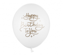 Balionas "Happy Birthday to you" (30 cm)