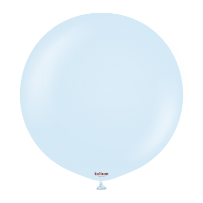 Balionas, macaron baby blue (60 cm/Kalisan)