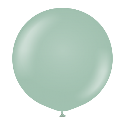 Balionas, retro winter green spalvos (60 cm/Kalisan)