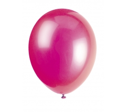 Balionas, ryškiai rožinis perlamutrinis (30 cm)