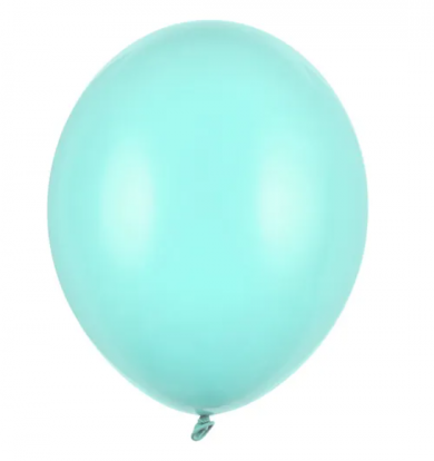 Balionas, šviesiai mėtinis (30 cm/Party Deco)