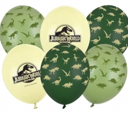 Balionų rinkinys "Jurasic World" (6 vnt.)