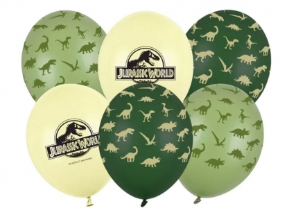 Balionų rinkinys "Jurasic World" (6 vnt.)
