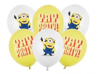 Balionų rinkinys "Minions" (6 vnt.)