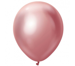Chrominis balionas, mirror pink (45 cm/Kalisan)