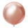 Chrominis balionas, mirror rose gold (60 cm/Kalisan)