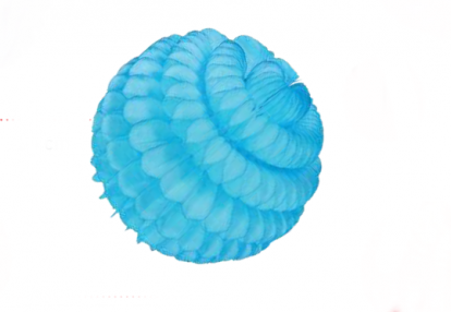 Dekoracija “Debesis”, žydra (30 cm)