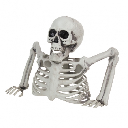 Dekoracija "Lendantis skeletas" (25 cm)