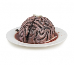 Dekoracija "Smegenys lėkštėje" (20 cm)