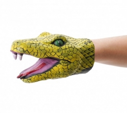 Dekoratyvinė pirštinė " Gyvatės galva"