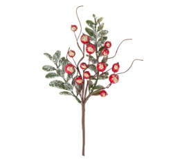 Dekoratyvinė šakelė "Raudonos uogos" (21 cm)