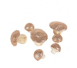 Dekoratyviniai grybukai, auksiniai (7 vnt.)