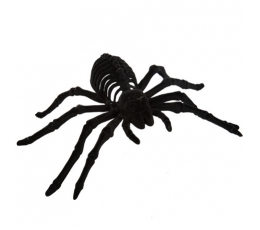 Dekoratyvinis voras, aksominis juodas (12,5x20,5 cm)