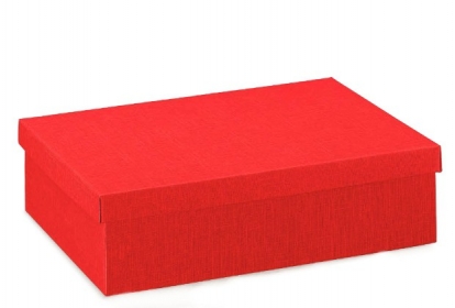 Dėžutė - stačiakampė / raudona (1 vnt./95x65x40 mm.)