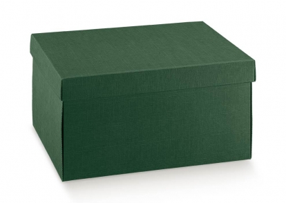 Dėžutė - stačiakampė, žalia (400x285x240)