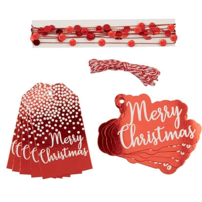 Dovanėlių pakavimo rinkinys "Merry Christmas"