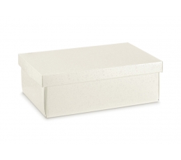 Dovanų dėžutė, balta (380x260x130 mm)