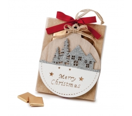 Eglutės žaisliukas su saldainiais "Merry Christmas" (60 gr)