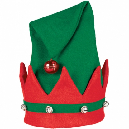 Elfo kepurė su varpeliais