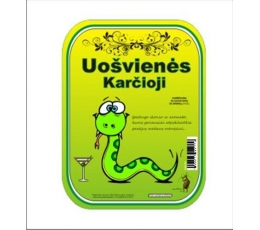 Etikėtė buteliams "Uošvienės Karčioji" (1vnt./11,50 cm.x 15 cm.)