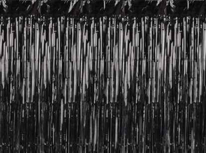 Folinė užuolaida-lietutis, juoda (90x250 cm)