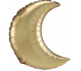 Folinis balionas "Auksinis mėnulis", matinis (43 cm)