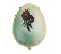 Folinis balionas "Dinozauro kiaušinis" (48x64 cm)