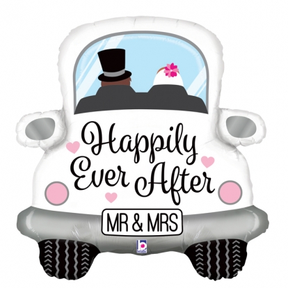 Folinis balionas "Happily ever after" (79 cm)