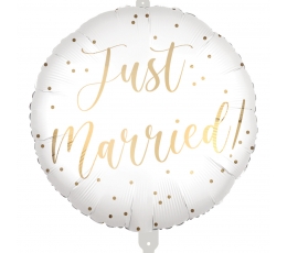Folinis balionas "Just Married" (46 cm)