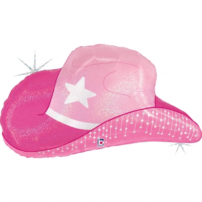 Folinis balionas "Kaubojės skrybėlė" (66 cm)