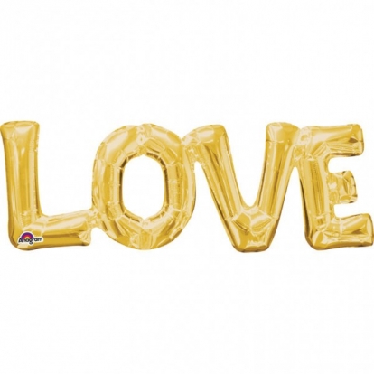 Folinis balionas "LOVE" (63x22 cm)
