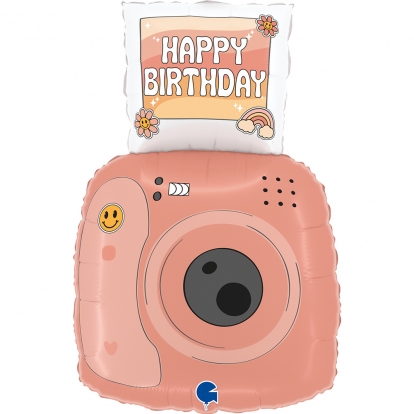 Folinis balionas "Momentinis fotoaparatas" (61 cm)
