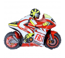 Folinis balionas "Moto lenktynės" (74 cm)