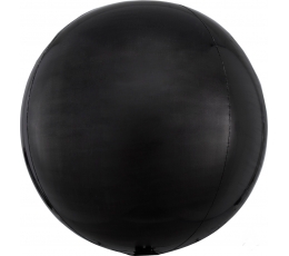 Folinis balionas-orbz, juodas (38 cm)