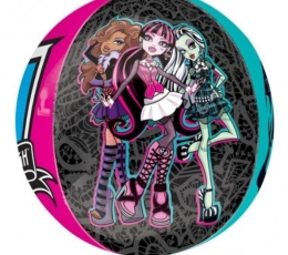 Folinis balionas-orbz, "Monster High" (43x45 cm.) 1
