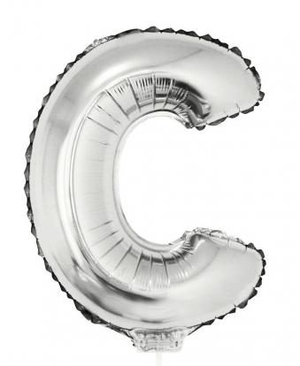 Folinis balionas-raidė "C" (41 cm)