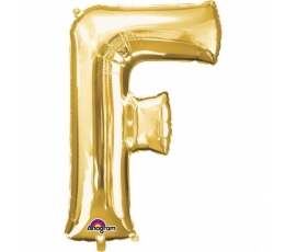 Folinis balionas-raidė "F" (86 cm)