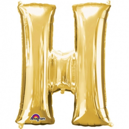 Folinis balionas-raidė "H" (81 cm)