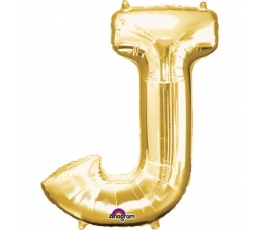 Folinis balionas-raidė "J" (81 cm)