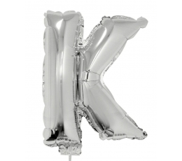 Folinis balionas-raidė "K" (41 cm)