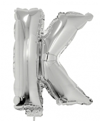 Folinis balionas-raidė "K" (41 cm)