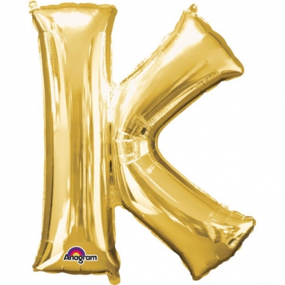 Folinis balionas-raidė "K" (81 cm)