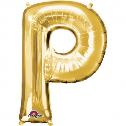 Folinis balionas-raidė "P" (81 cm)